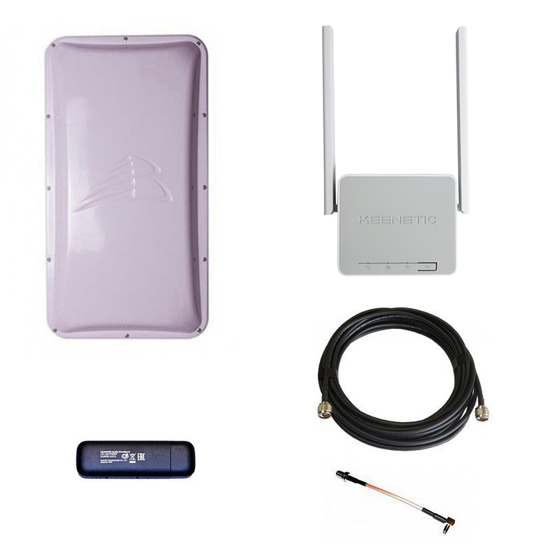 Усилитель Picocell 2000 SXB - бюджетный усилитель сигнала 3G 4G интернета на даче.